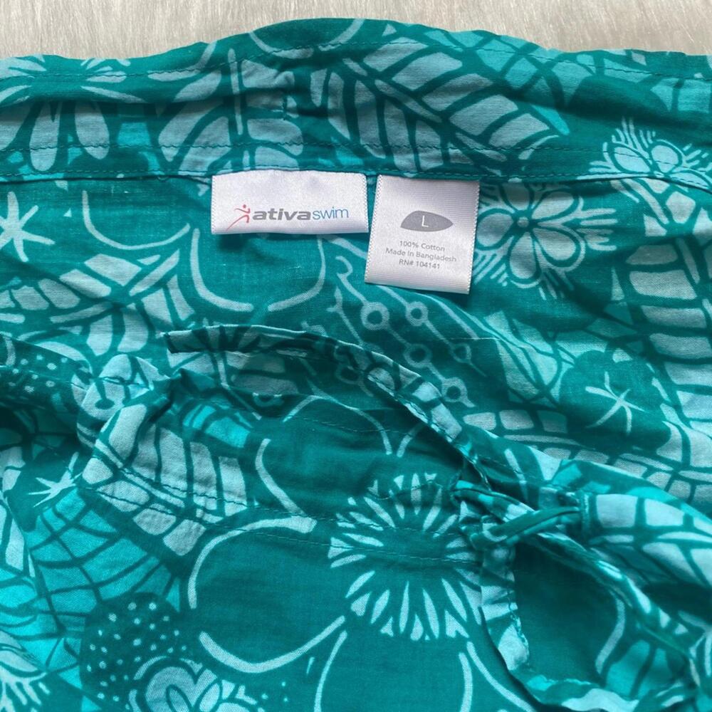 Ativa Blue Mini Pencil Skirt - Picture 2 of 2